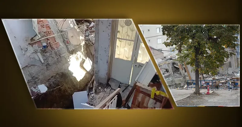 Gebze de yıkılan binada 4 kişi yaşamını yitirmişti! Yan bina sakini olay anını anlattı: Deprem oldu sandım...