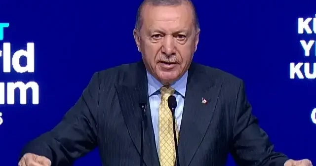 Cumhurbaşkanı Erdoğan: Gazze nin ayağa kaldırılması için sadece elini değil tüm gövdesini taşın altına koymaya hazır VİDEO İZLE