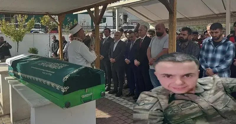 Şehadet haberini duyunca Vatan sağ olsun diyen şehit babası, toprağa verildi