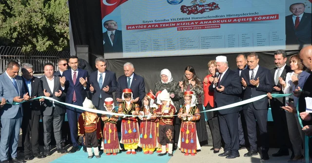 Binali Yıldırım, Mersin de anaokulu açılışına katıldı Mersin Haberleri