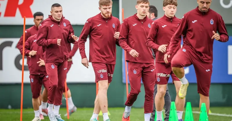 Trabzonspor, Galatasaray maçına hazır! İki isim kafilede yok