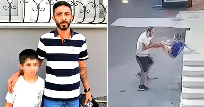 Çocuğu ayak bileğinden tutup yere fırlatmıştı: Cani yakalandı! Küçük çocuk yaşadığı dehşeti anlattı
