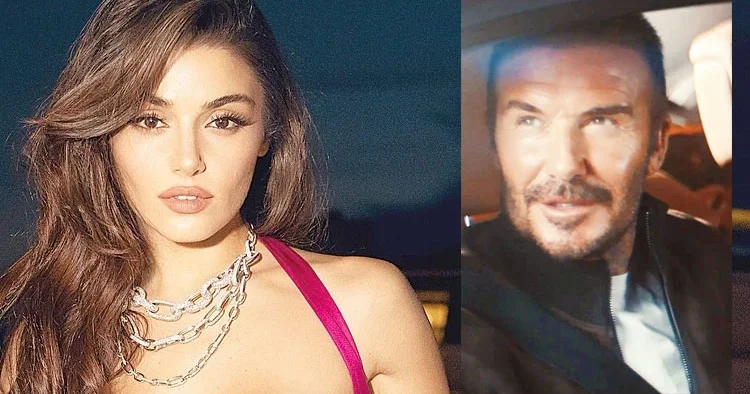 Hande Erçel dünya yıldızlarıyla aynı reklamda