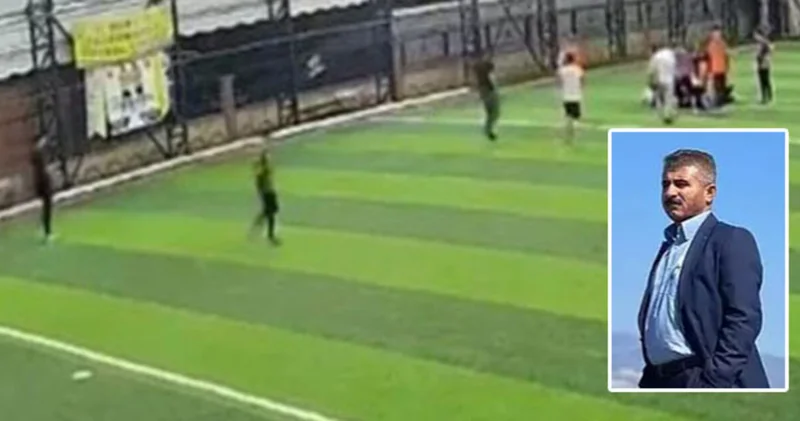 Maç bir anda durdu... Halı sahada yere yığıldı SON DAKİKA HABER Son dakika haberleri