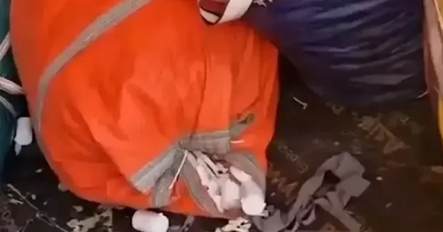 Çorum da şüpheliler ev eşyası taşır gibi uyuşturucu taşıdılar VİDEO İZLE