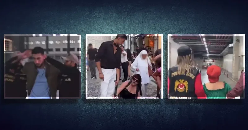 Kadına tasma takıp sokakta gezdirmişti! İnfial yaratan görüntünün ardından böyle tutuklandılar