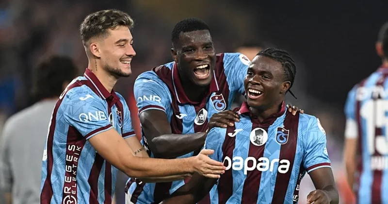 Trabzonspor un Galatasaray maçında gol güvenceleri Onuachu ve Augusto