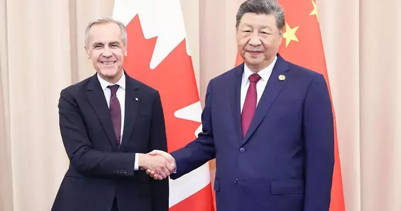 Çin Devlet Başkanı Şi, Kanada Başbakanı Carney ile görüştü