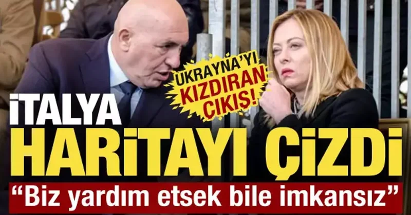 İtalya, Ukrayna için yeni haritayı çizdi: Biz yardım etsek bile imkansız