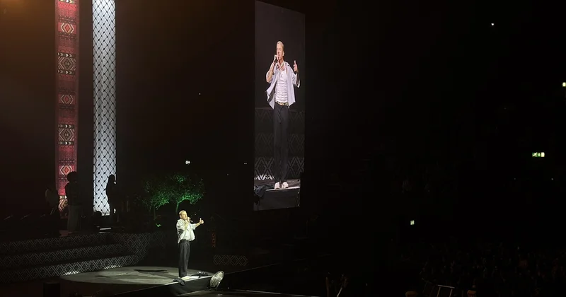 Macklemore, Özgür Filistin Turnesi nin son konserinde 10 bin kişiyle buluştu