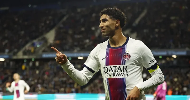 Achraf Hakimi’nin 3 gol ve 2 asisti geceye damga vurdu!