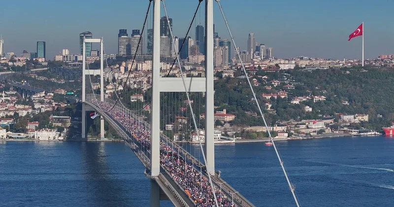 İstanbul Maratonu için yol kapatma kararı: Şehitler Köprüsü, Avrasya Tüneli ve Galata Köprüsü trafiğe kapanıyor