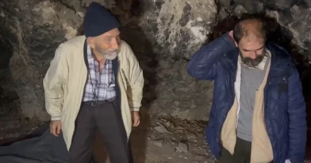 Uludağ da mağarada yaşayan adamın hikâyesi mutlu sonla bitti; 83 yaşındaki baba, mağarada kalan oğluna kavuşmak için Ankara dan Bursa ya geldi Bursa Haber Habertürk Yerel Haberler