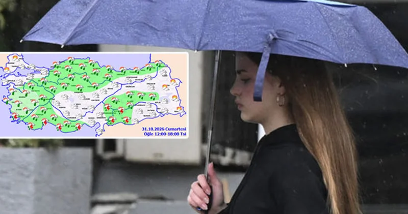 SON DAKİKA HABERİ: Meteoroloji saat verdi! 2 kent için sarı alarm! 7 bölgede yağış var Son dakika haberleri