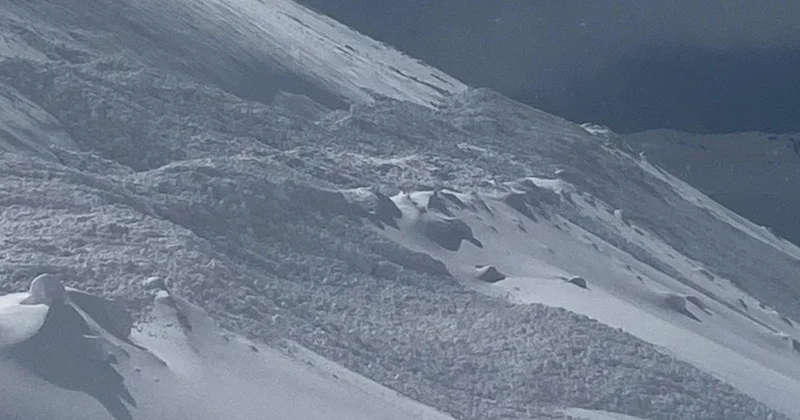 Artvin de çığ: Mahsur kalanlar var