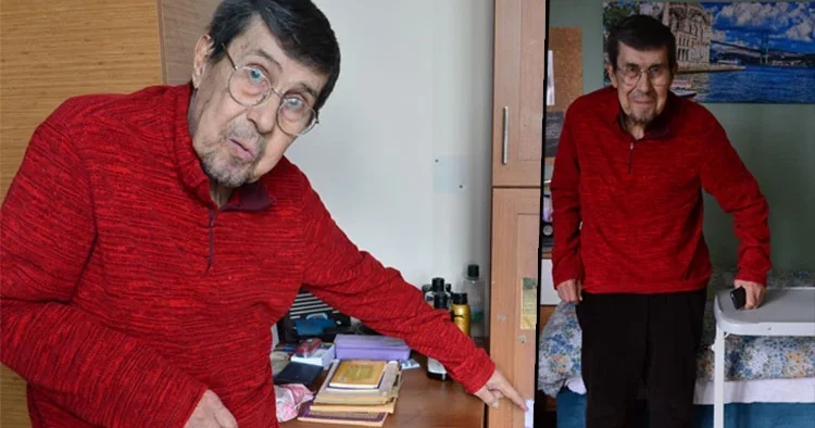 Huzurevine yerleşen usta sanatçı Zihni Göktay: İnsan eti ağırdır!