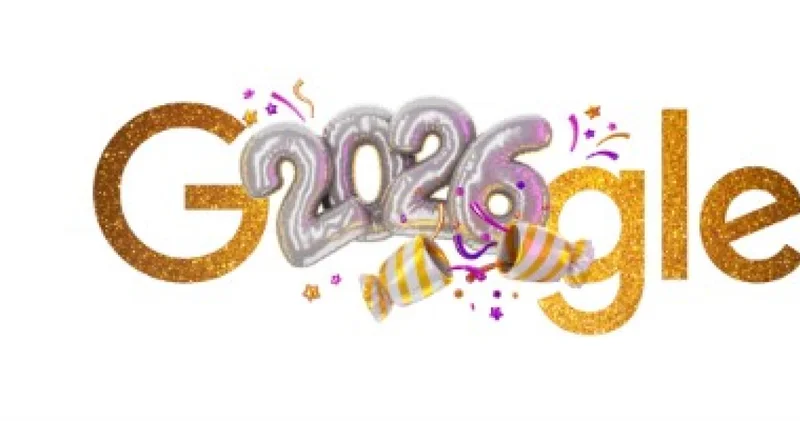 Yılın son günü Google a Doodle oldu: Google dan yılbaşına özel Doodle!