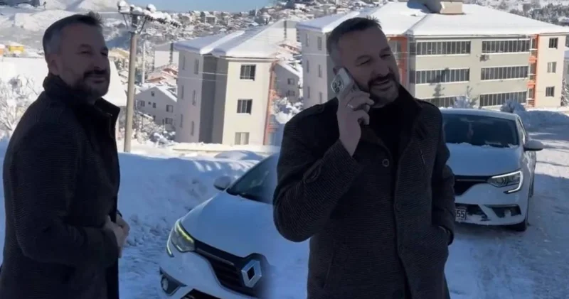 AKP li başkan yolda kalınca yönettiği belediyeyi şikayet etti