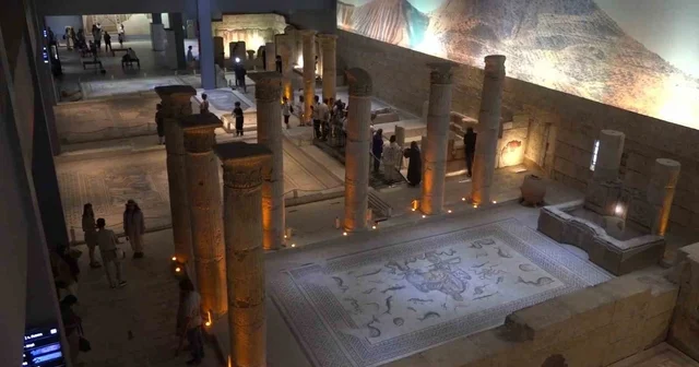 Zeugma Mozaik Müzesi 2025 te ziyaretçi rekoru kırdı Gaziantep Haberleri