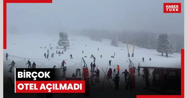 Birçok otel açılmadı