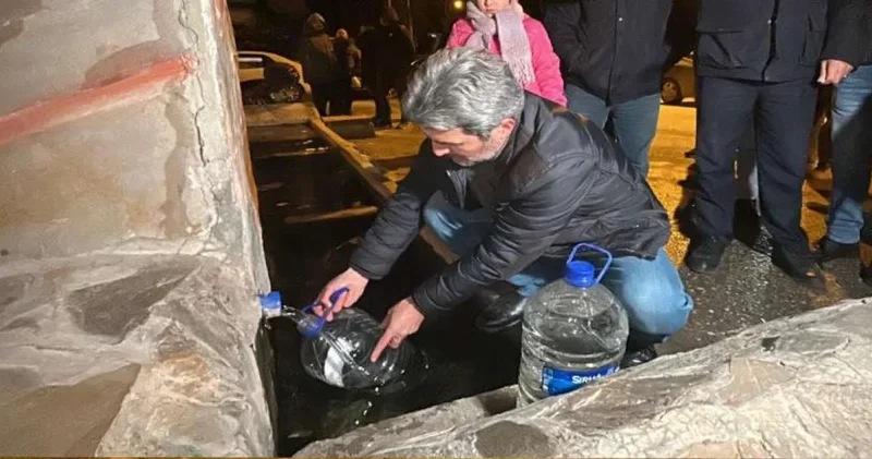 Edirne’de 10 gündür su yok: Mahalleli eylemle tepki gösterdi