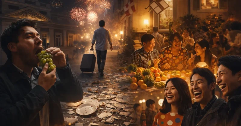 Dünyada yılbaşında yapılan garip gelenekler Sözcü Gazetesi