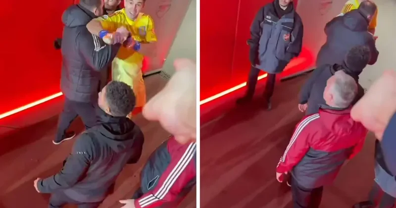 Olay kaleci Emiliano Martinez 4 gol yediği maçın ardından çıldırdı