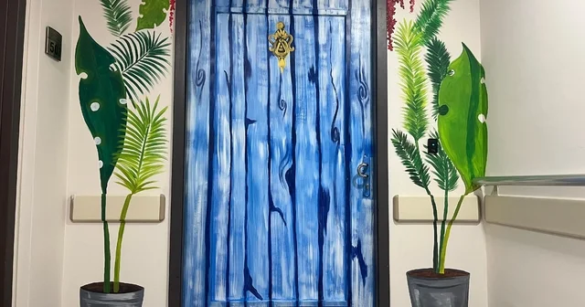 Hastane duvarları İyileştiren Koridorlar la hayat buldu İyileştiren Koridorlar projesi hastane duvarlarını sanata dönüştürdü İzmir Haberleri