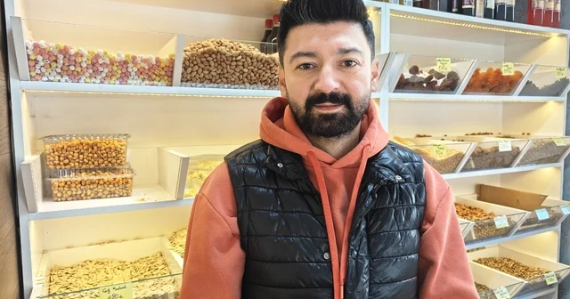 Kayseri de kuruyemişte yılbaşı indirimleri Kayseri Haberleri