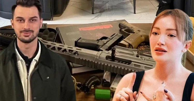 Silahlı fotoğrafla tehdit! Elektronik kelepçe takılsın