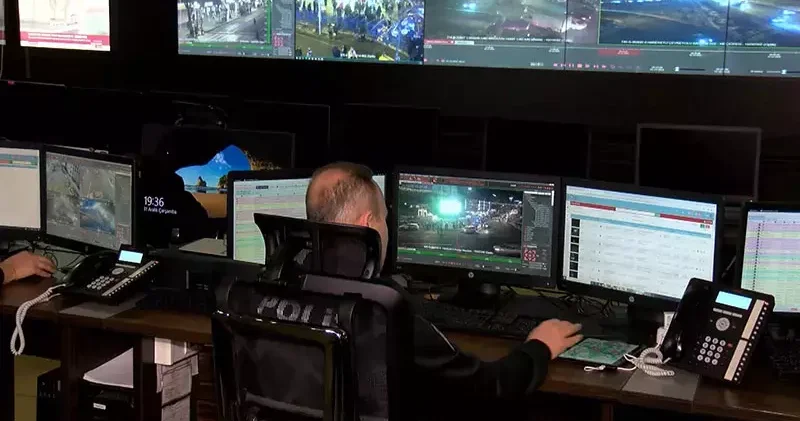 Ankara da yılbaşı tedbirleri KGYS Merkezi nden takip ediliyor