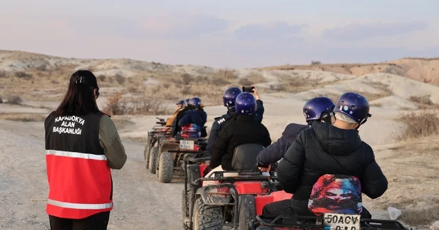 Kapadokya da yeni yıl öncesi safari tur faaliyeti yürüten acentalar denetlendi Nevşehir Haberleri