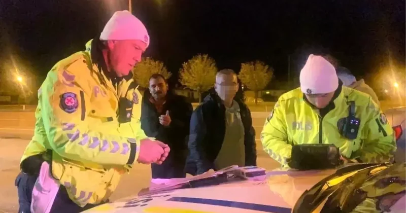 Burdur da Alkollü Sürücüye Ceza