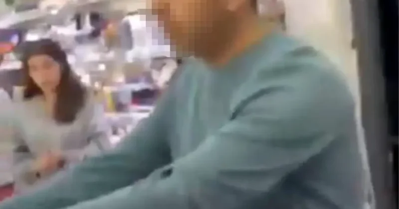 Gizlice genç kızların fotoğraflarını çekerken yakalandı: Utanmıyor musun, çocuğundan küçük