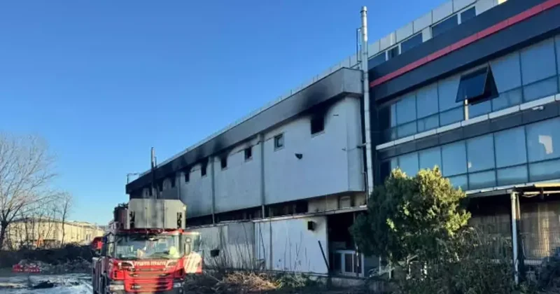 Esenyurt ta fabrika yangını! 14 saatlik çalışmayla söndürüldü