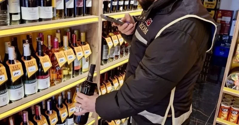 Bilecik’te yılbaşı öncesi sahte ve kaçak alkol denetimi