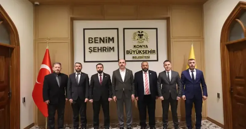 Suriyeli heyet Konya modeli belediyecilik hizmetlerini yerinde inceledi