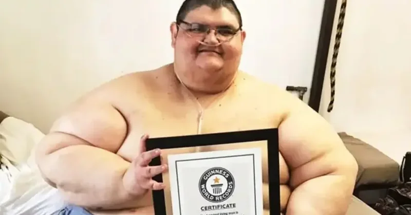 Bir dönemin en kilolu insanıydı... Meksikalı rekortmen yaşamını yitirdi!