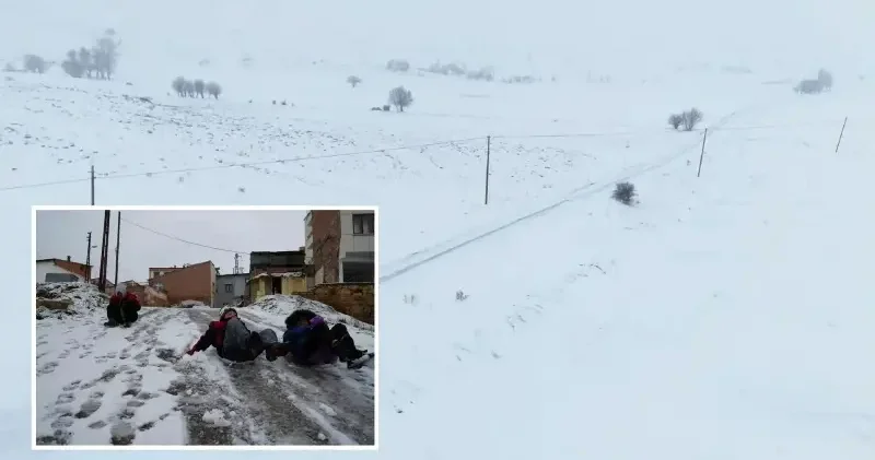 Termometreler eksi 18’i gördü: Bir kent adeta buz kesti Bayburt Haberleri