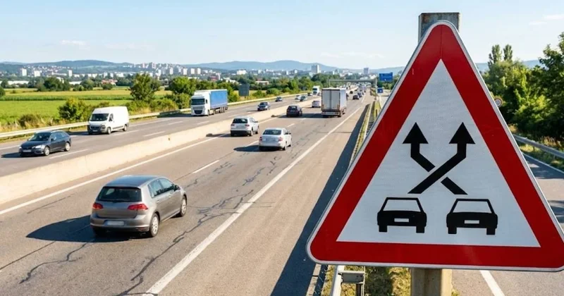 Örgülü trafik tabelası tanıtıldı: İşte anlamı Sözcü Gazetesi