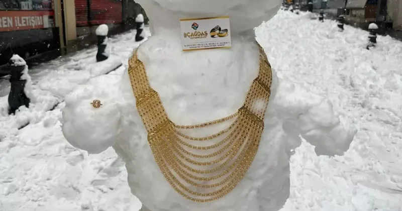 En ’değerli’ kardan gelin