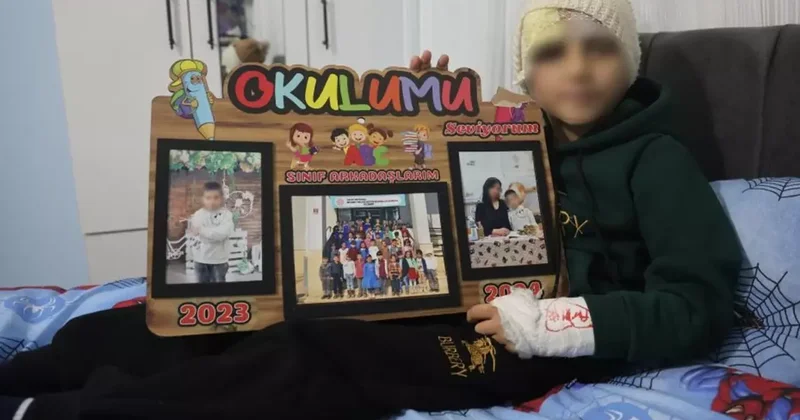 Hatay da toprağa gömülü bulunan 10 yaşındaki Amir sağlığına kavuştu