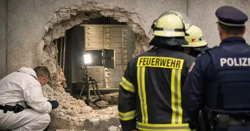 Filmleri aratmayan 30 milyon euro luk banka soygunu