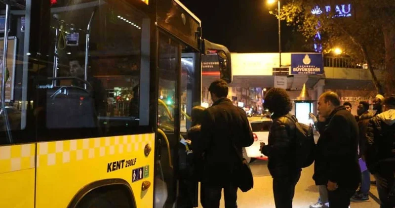 İstanbul da yeni yıla özel ulaşım düzenlemesi: Ek seferler yapılacak