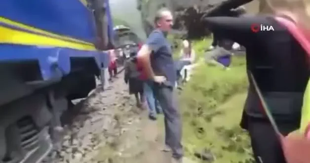 Peru’da akılalmaz kaza! Tren kazasında 1 kişi öldü