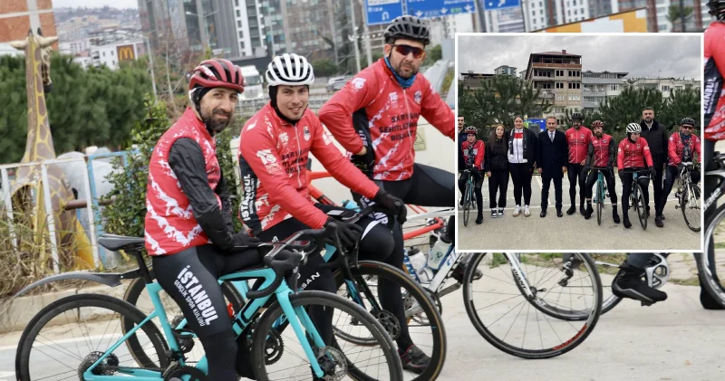 Sarıkamış şehitlerini anmak için İstanbul dan yola çıkan bisikletliler Rize ye ulaştı Gündem Haberleri