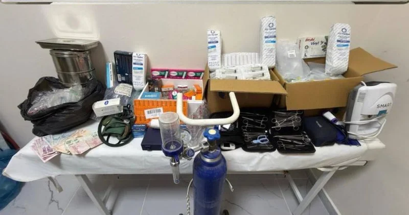 Son dakika: Kaçak sağlık merkezine operasyon düzenlendi